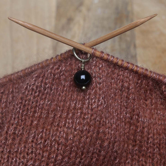 Stitch Markers with Beads - Go Handmade
2