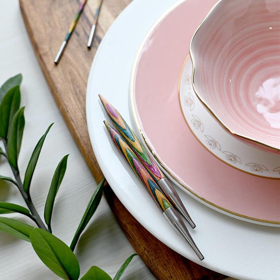 Symfonie Utbytbara Ändstickor i Björk - KnitPro
2