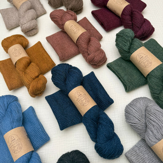 Upcycled Alpaca Wool (Begränsad utgåva) - Upcycled
3
