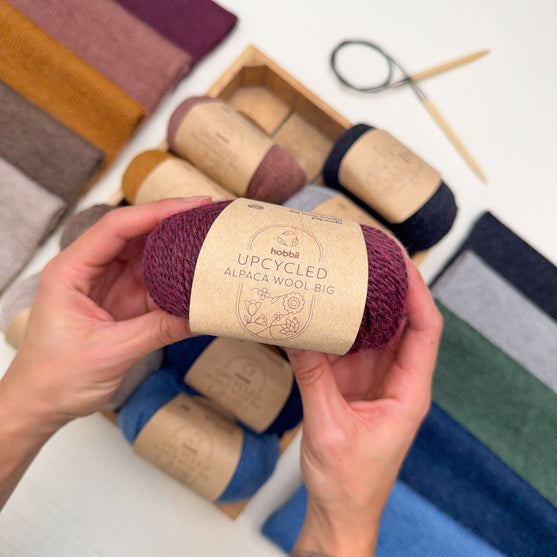 Upcycled Alpaca Wool Big (Begränsad utgåva) - Upcycled
3