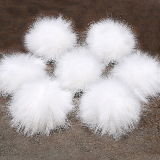 Pom pom - Vit - Go Handmade
3