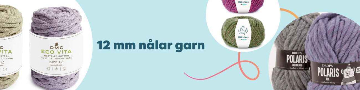 12 mm nålar garn