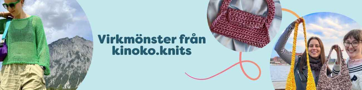 Virkmönster från kinoko.knits