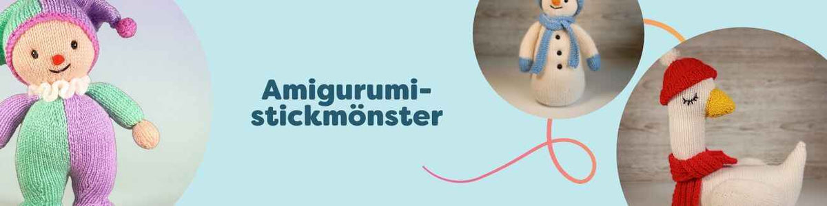 Amigurumi-stickmönster