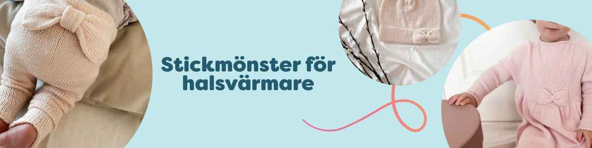 Stickmönster för halsvärmare