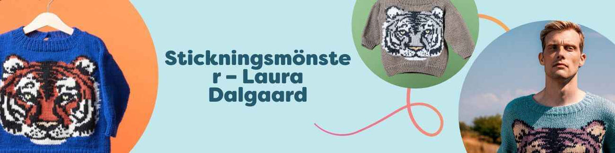 Stickningsmönster – Laura Dalgaard