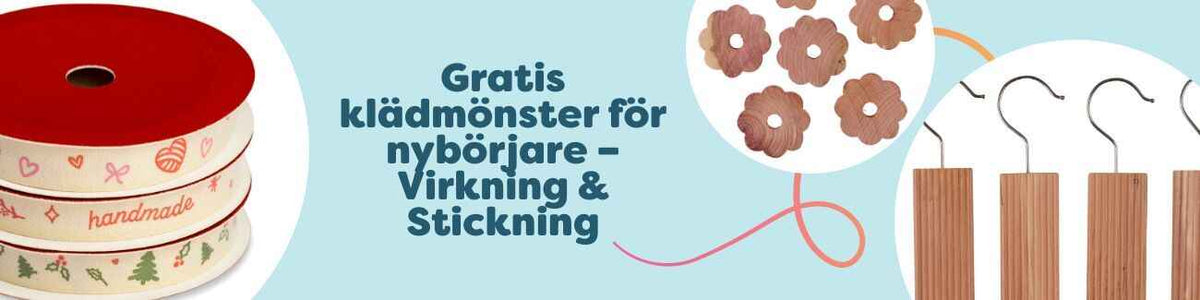 Gratis virk- och stickmönster för kläder