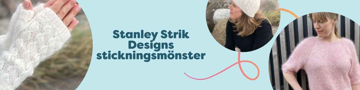 Stanley Strik Designs stickningsmönster