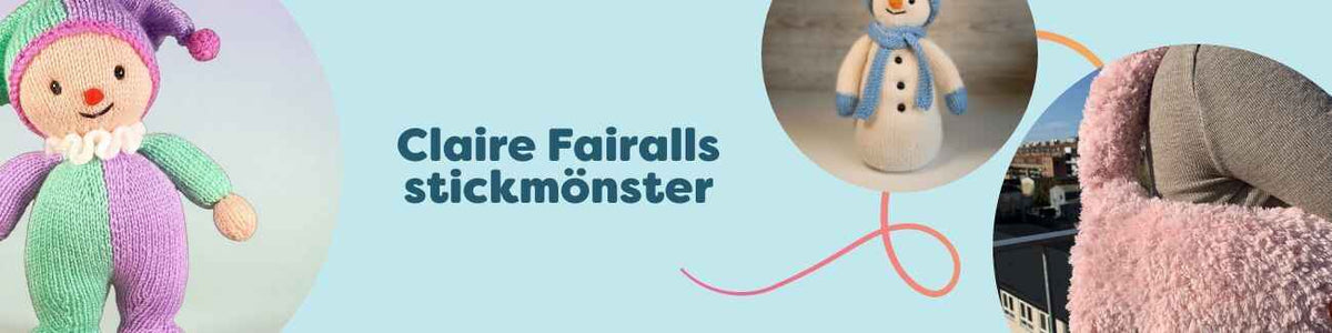 Claire Fairalls stickmönster
