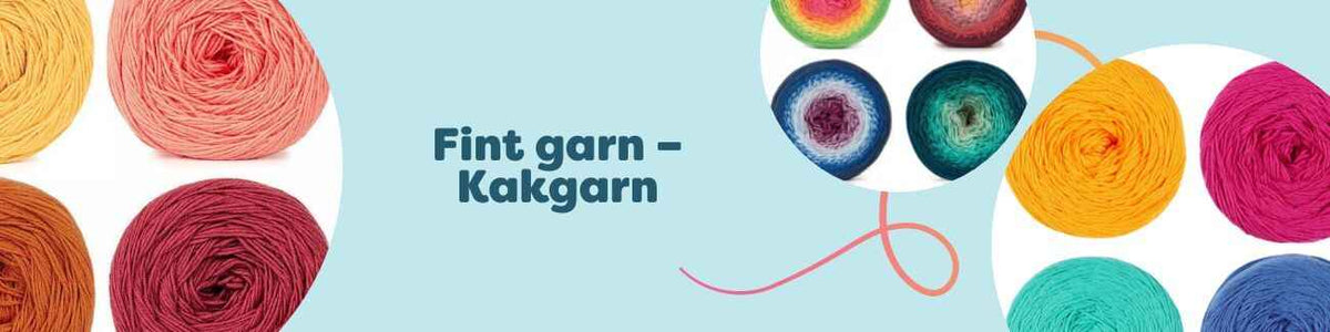 Fint garn – Kakgarn