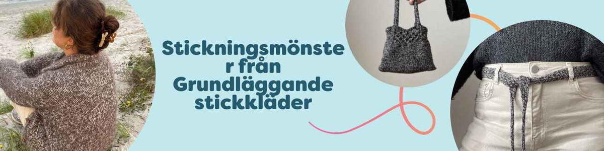 Stickningsmönster från Grundläggande stickkläder
