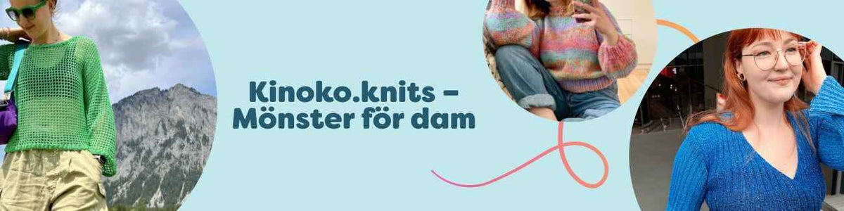 Kinoko.knits – Mönster för dam