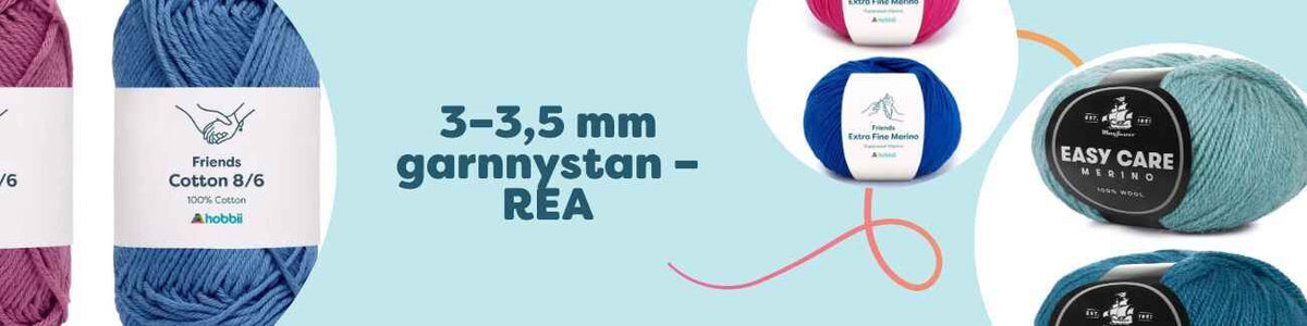 3–3,5 mm garnnystan – REA