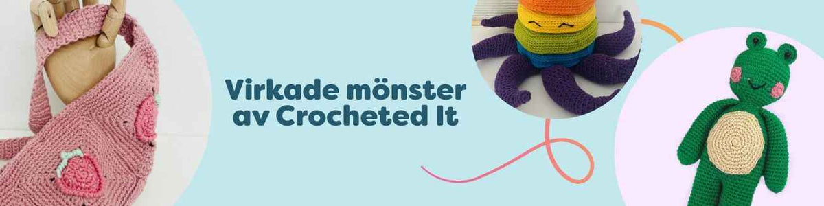 Virkade mönster av Crocheted It