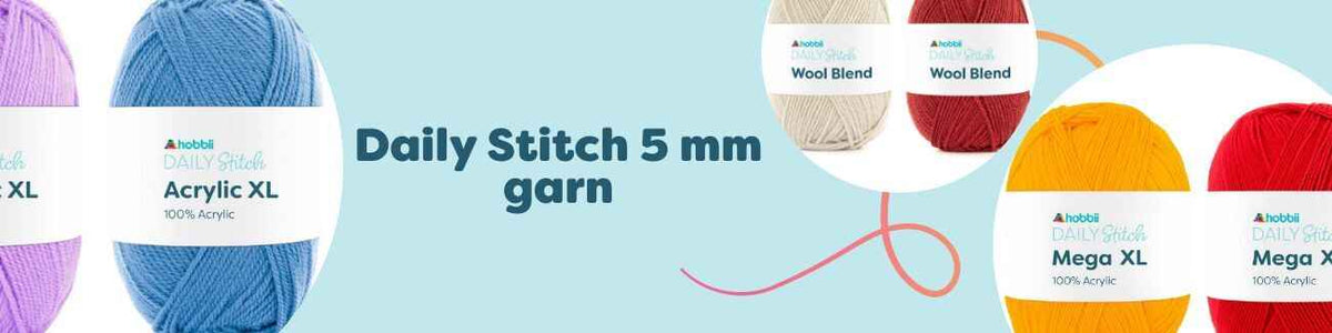 Daily Stitch 5 mm garn