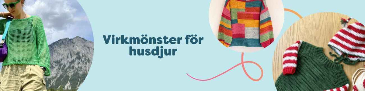 Virkmönster för husdjur