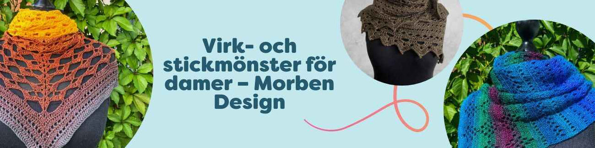 Virk- och stickmönster för damer – Morben Design