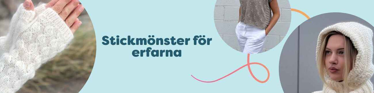 Stickmönster för erfarna