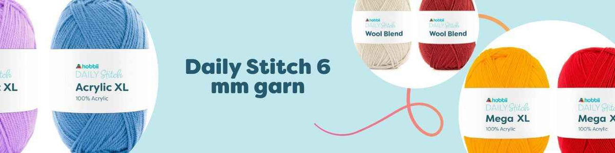 Daily Stitch 6 mm garn