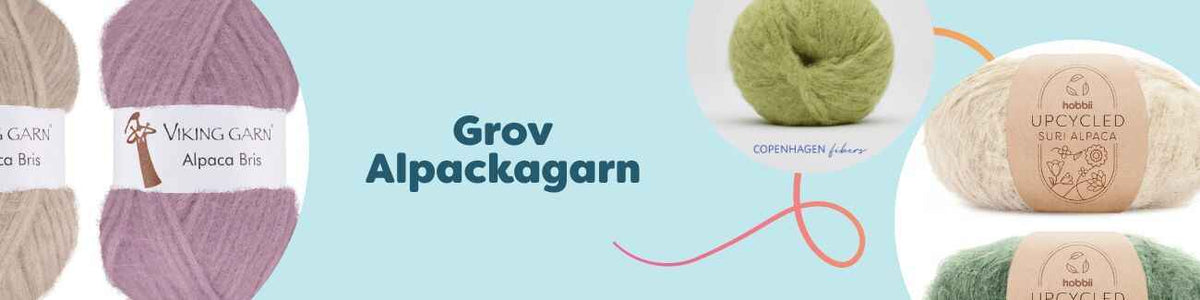 Grov Alpackagarn