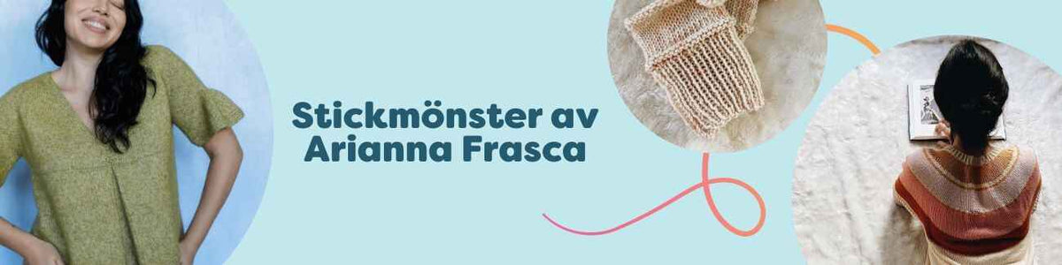 Stickmönster av Arianna Frasca