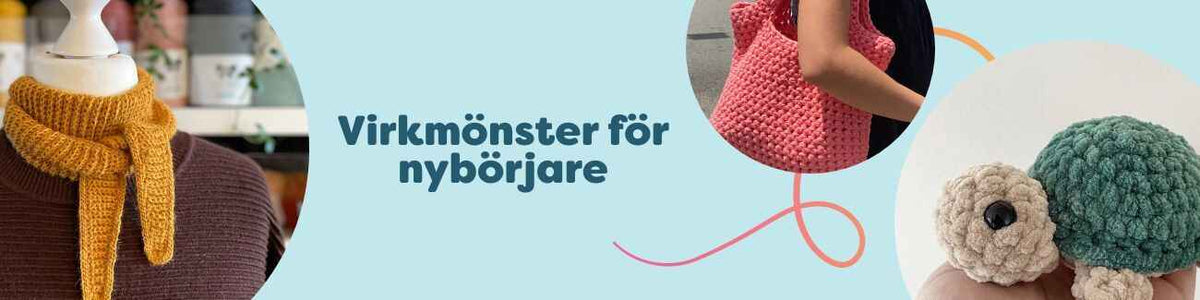 Virkmönster för nybörjare