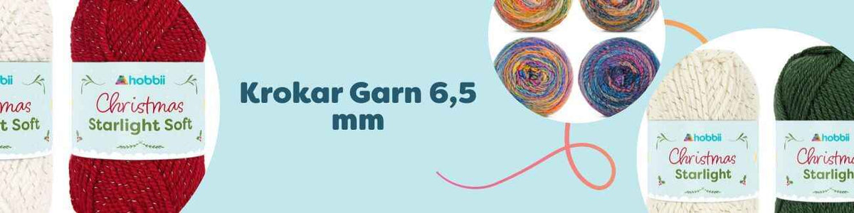 Krokar Garn 6,5 mm
