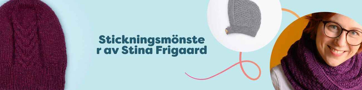 Stickningsmönster av Stina Frigaard