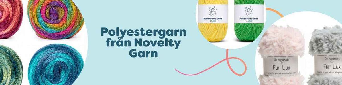 Polyestergarn från Novelty Garn