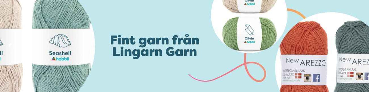 Fint garn från Lingarn Garn