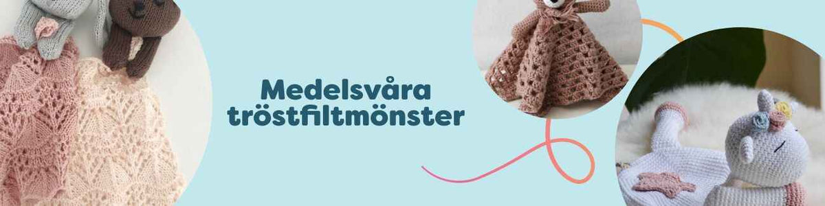 Medelsvåra tröstfiltmönster