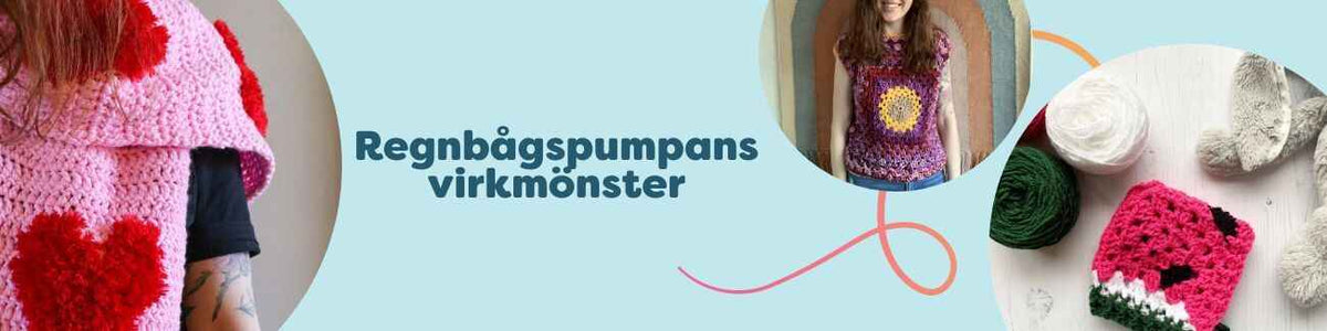 Regnbågspumpans virkmönster