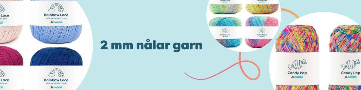 2 mm nålar garn