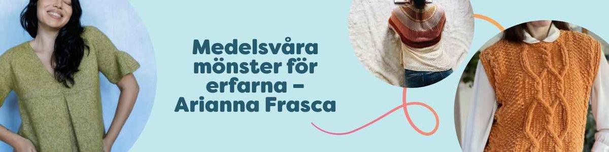 Medelsvåra mönster för erfarna – Arianna Frasca