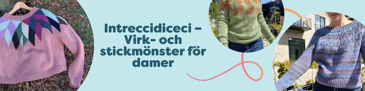 Intreccidiceci – Virk- och stickmönster för damer