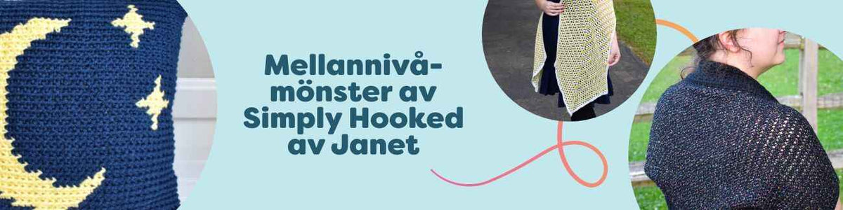 Mellannivå-mönster av Simply Hooked av Janet