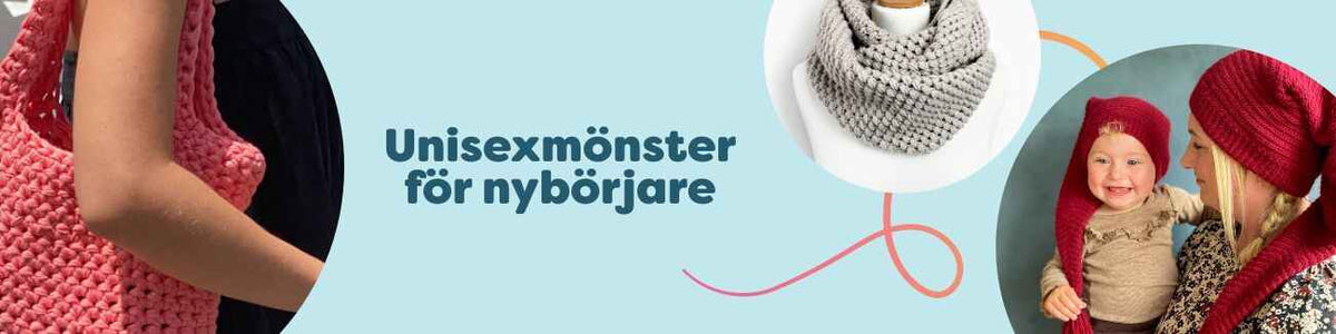 Unisexmönster för nybörjare
