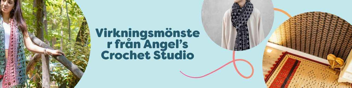 Virkningsmönster från Angel’s Crochet Studio