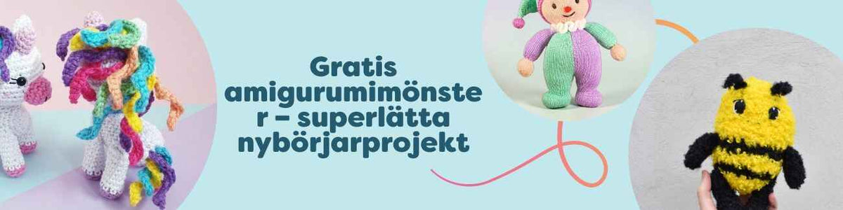 Gratis amigurumi- och gratismönster