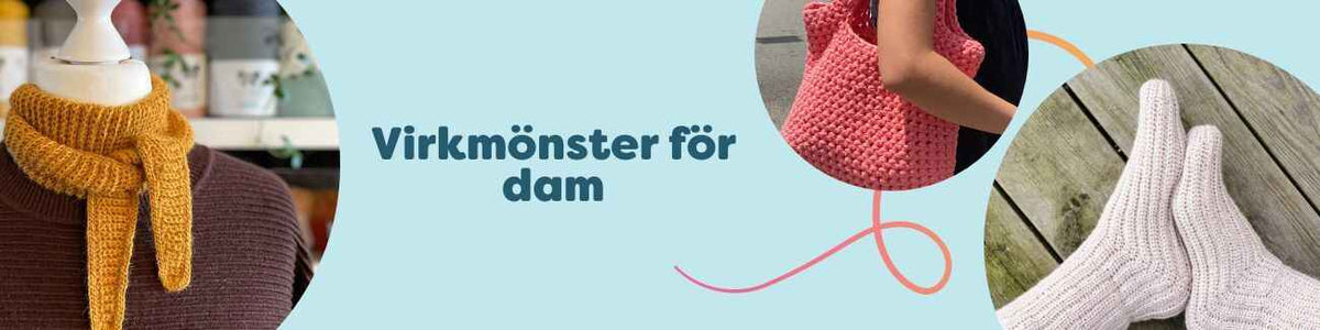 Virkmönster för dam