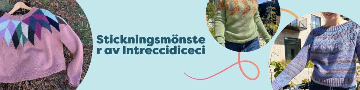 Stickningsmönster av Intreccidiceci