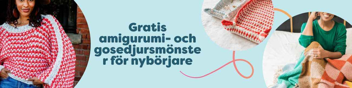 Gratis amigurumi- och gosedjursmönster
