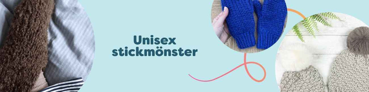 Unisex stickmönster