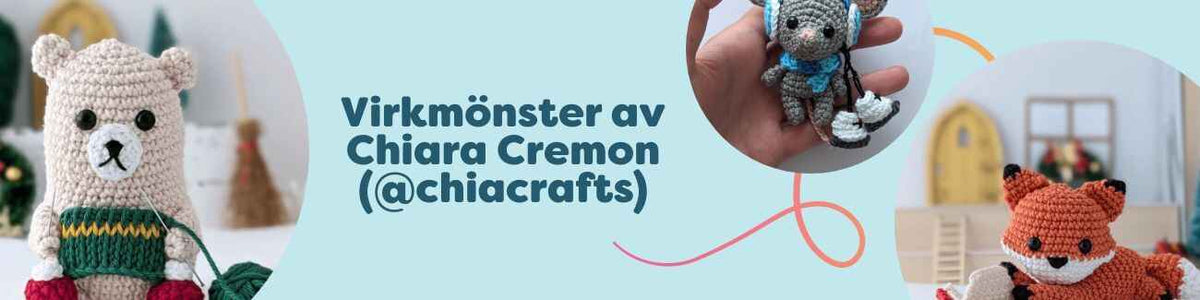 Virkmönster av Chiara Cremon (@chiacrafts)