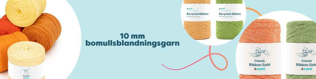 10 mm bomullsblandningsgarn