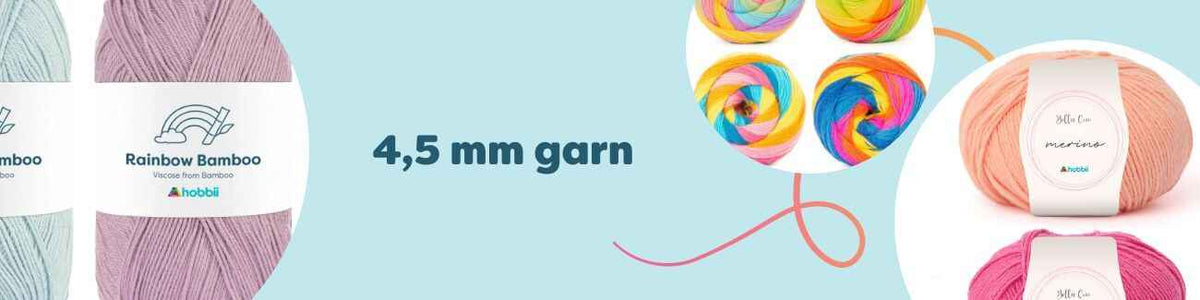 4,5 mm garn