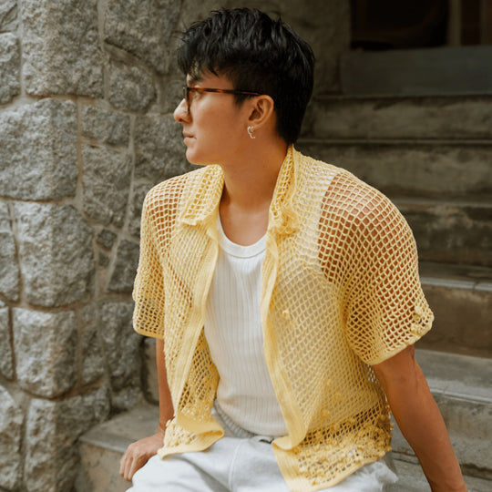 Flower Over Boys - Skjorta