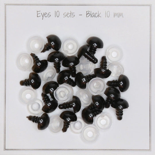 Säkerhetsögon - 10 mm - Go Handmade