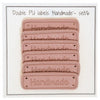 

PU Leather Label "Handmade" 5 x 1,5 cm - Go Handmade
1