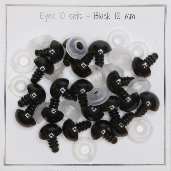 

Säkerhetsögon - 12 mm - Go Handmade
1